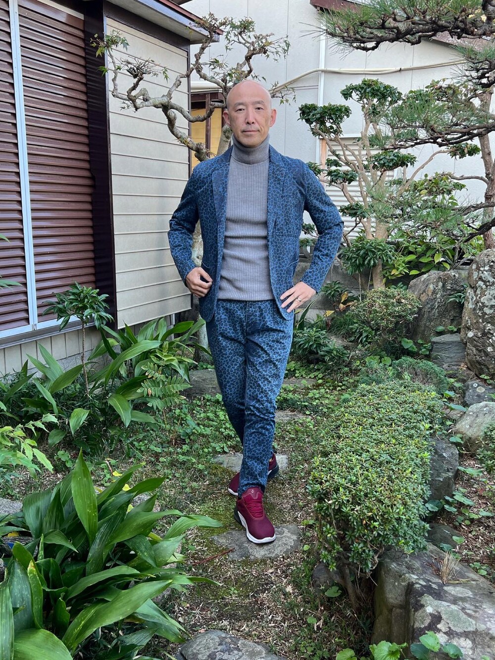 Paul Smith JEANSのセットアップを使ったメンズ人気ファッション