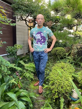 「Paul Smith JEANS（ポールスミスジーンズ）のアイテム」を使った、柴犬ゴローさん（メンズ・178cm）の秋コーディネート