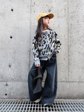 「アイテム（パンツ）」を使った、hisuiさん（キッズ・130cm）の秋コーディネート