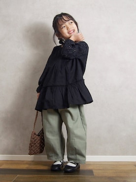 hisuiさん（キッズ・100cm）の冬コーディネート