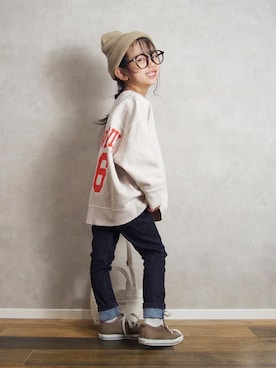 hisuiさん（キッズ・100cm）の冬コーディネート