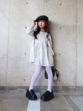 「チャオパニックティピー(CIAOPANIC TYPY)」｜hisuiさん（キッズ・130cm）の秋コーディネート