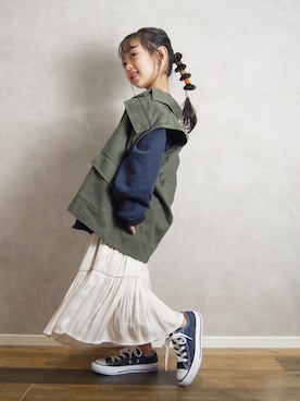 hisuiさん（キッズ・100cm）の春コーディネート