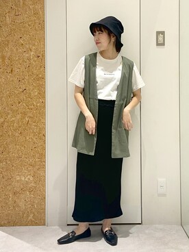 やまゆかさん（レディース・161cm）の夏コーディネート