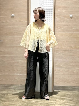 やまゆかさん（レディース・162cm）の夏コーディネート