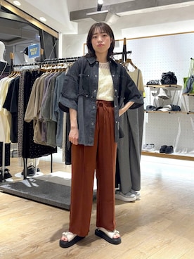 「旅行」｜やまゆかさん（レディース・162cm）の春コーディネート