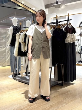 やまゆかさん(レディース・162cm)の夏コーディネート