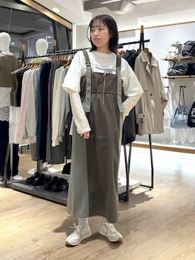 やまゆかさん（レディース・162cm）の春コーディネート