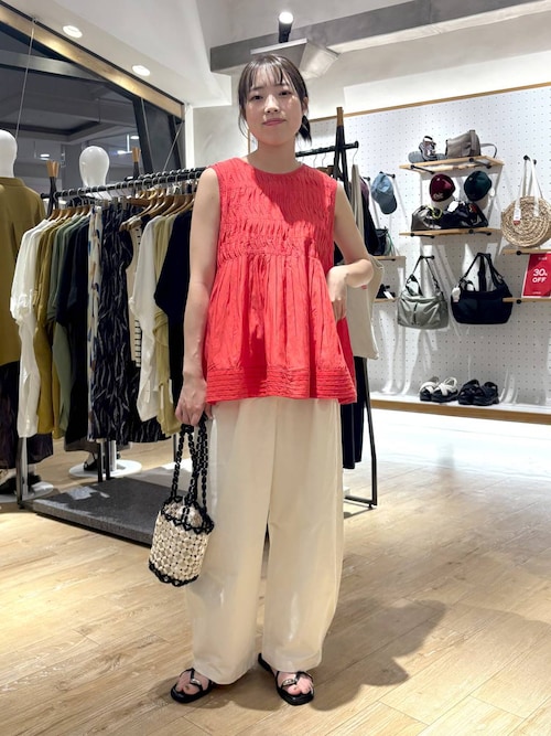 セール】ボイルノースリブラウス 243206（シャツ/ブラウス）｜LEPSIM