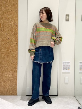 やまゆかさん（レディース・162cm）の冬コーディネート