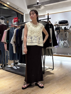 やまゆかさん（レディース・162cm）の夏コーディネート