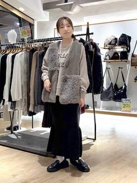 「アイテム（スウェット）」を使った、やまゆかさん（レディース・162cm・20代）の秋コーディネート