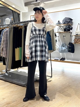 やまゆかさん（レディース・162cm）の春コーディネート