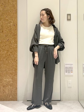 「レプシィム(LEPSIM)」｜「アイテム（ローファー）」を使った、やまゆかさん（レディース・161cm）の夏コーディネート