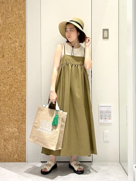 やまゆかさん（レディース・161cm）の夏コーディネート