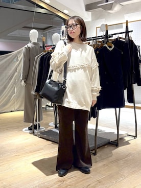 やまゆかさん（レディース・162cm）の冬コーディネート