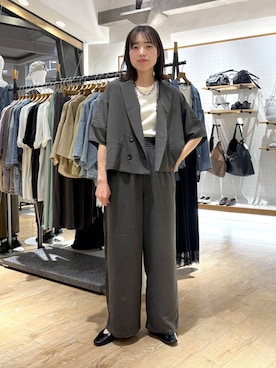 やまゆかさん（レディース・162cm）の春コーディネート