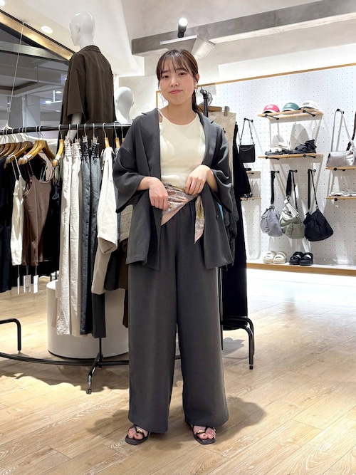 ♡Fu-＊° ラミージョーゼットジャケット 2024SS リネン100% ♡Fu-＊° ラミージョーゼットジャケット 2024SS リネン100% ♡Fu-＊°様