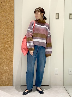 「レプシィム(LEPSIM)」｜「アイテム（パンプス）」を使った、やまゆかさん（レディース・161cm）の秋コーディネート
