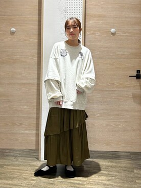 やまゆかさん（レディース・162cm）の秋コーディネート