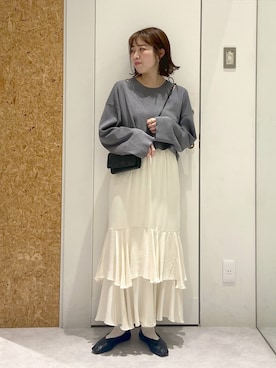 「レプシィム(LEPSIM)」｜「アイテム（パンプス）」を使った、やまゆかさん（レディース・161cm）の春コーディネート