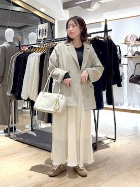 やまゆかさん(レディース・162cm)の冬コーディネート