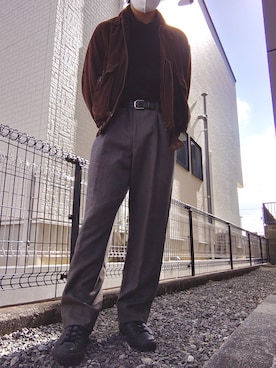 「christian dior」｜fumiさん（メンズ・171cm）の冬コーディネート