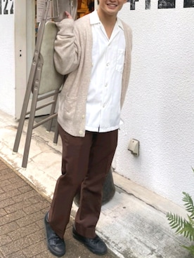 fumiさん（メンズ・171cm）の秋コーディネート