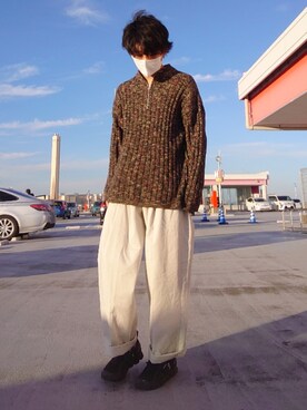 fumiさん（メンズ・171cm）の冬コーディネート