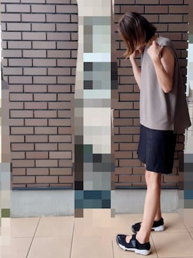 「アイテム（その他トップス）」を使った、cononaさん（レディース・173cm）の秋コーディネート