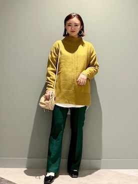 matsunaga tomoeさん(レディース・157cm)の冬コーディネート