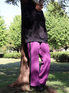 「RAGEBLUE（レイジブルー）のアイテム（スウェットパンツ）」を使った、MASAさん（メンズ・171cm）の秋コーディネート