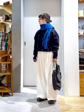 「アイテム（ブーツ）」を使った、さちち さん（レディース・156cm・50代）の冬コーディネート