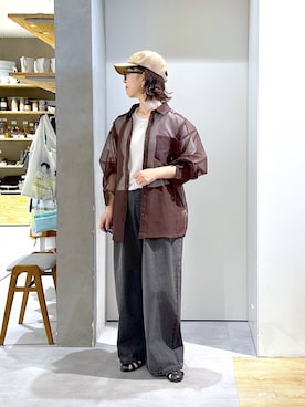 「アイテム（トップス）」を使った、さちち さん（レディース・156cm・50代）の夏コーディネート