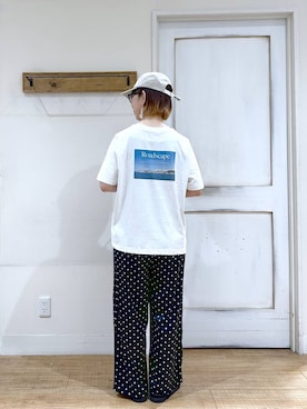 「natural by clip_studio CLIP」｜「アイテム（キャップ）」を使った、さちち さん（レディース・156cm）の夏コーディネート