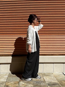 「50代前半です」｜「アイテム（その他アウター）」を使った、さちち さん（レディース・156cm）の秋コーディネート