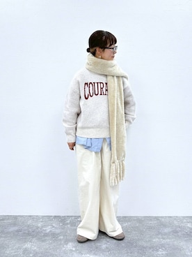 「and ST SALE」｜さちち さん（レディース・156cm）の冬コーディネート