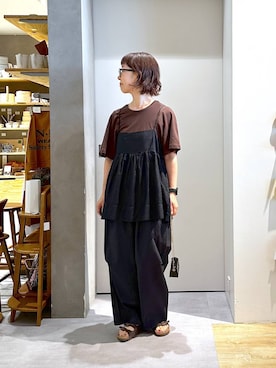 「アイテム（バッグ）」を使った、さちち さん（レディース・156cm・50代）の夏コーディネート