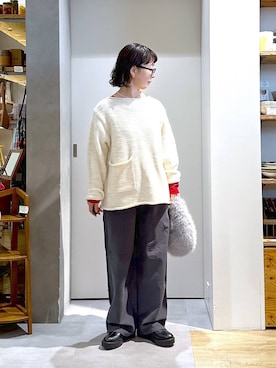 「アイテム（ブーツ）」を使った、さちち さん（レディース・156cm・50代）の秋コーディネート