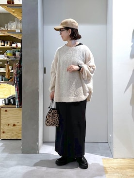「アイテム（帽子）」を使った、さちち さん（レディース・156cm・50代）の秋コーディネート