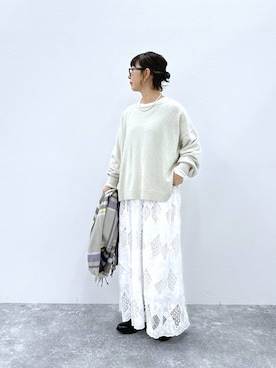 「アイテム（ファッション雑貨）」を使った、さちち さん（レディース・156cm・50代）の秋コーディネート