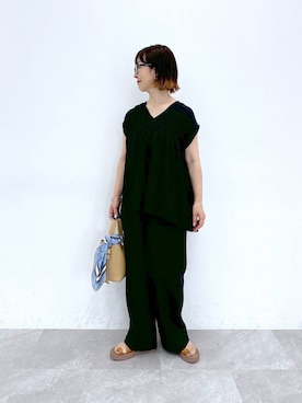 「Utao」｜さちち さん（レディース・156cm）の夏コーディネート