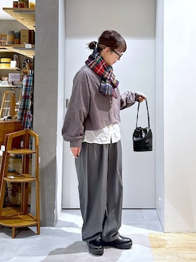 「アイテム（パンツ）」を使った、さちち さん（レディース・156cm・50代）の秋コーディネート