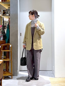 「studio CLIP（スタディオクリップ）のアイテム」を使った、さちち さん（レディース・156cm）の冬コーディネート