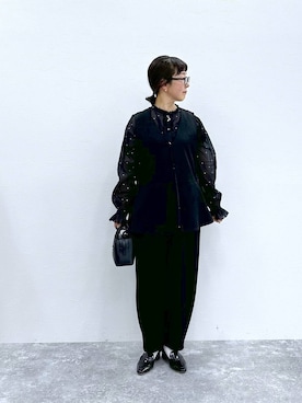 「アイテム（スーツセット）」を使った、さちち さん（レディース・156cm）の冬コーディネート