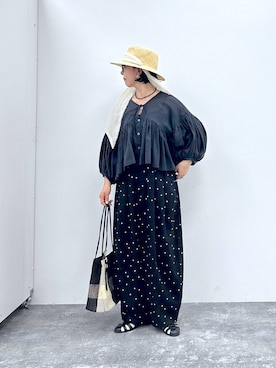 「studio CLIP（スタディオクリップ）のアイテム（バッグ）」を使った、さちち さん（レディース・156cm）の春コーディネート