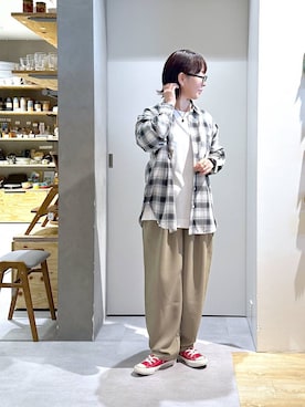 「秋コーデ」｜さちち さん（レディース・156cm・50代）の秋コーディネート