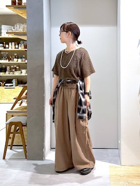 「アイテム（パンツ）」を使った、さちち さん（レディース・156cm・50代）の秋コーディネート