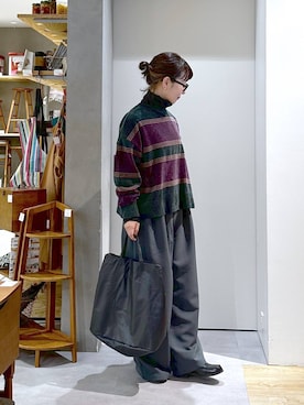 「studio CLIP（スタディオクリップ）のアイテム」を使った、さちち さん（レディース・156cm）の冬コーディネート