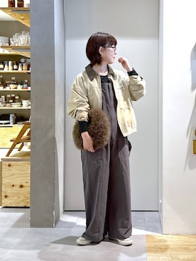 「アイテム（ジャケット/アウター）」を使った、さちち さん（レディース・156cm・50代）の秋コーディネート